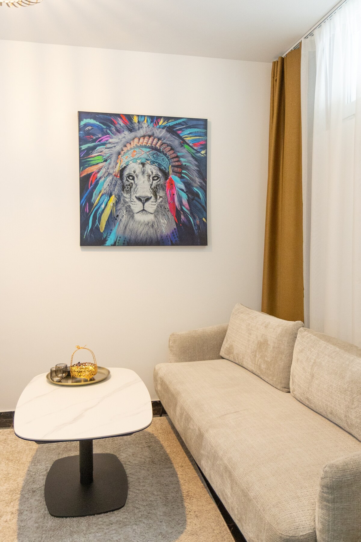 Lion Apartment 1 – Wohnzimmer