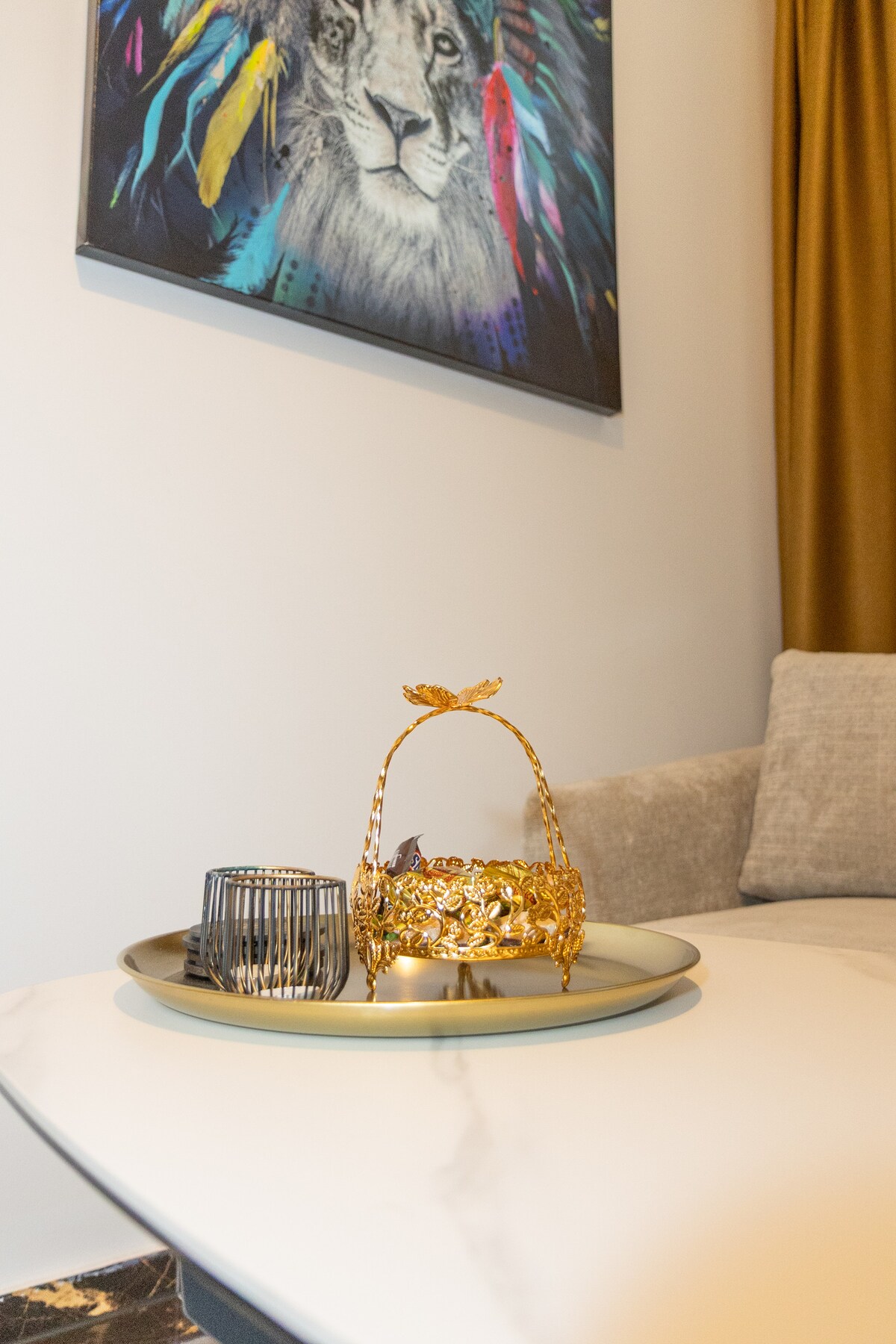 Lion Apartment 1 – Wohnzimmer